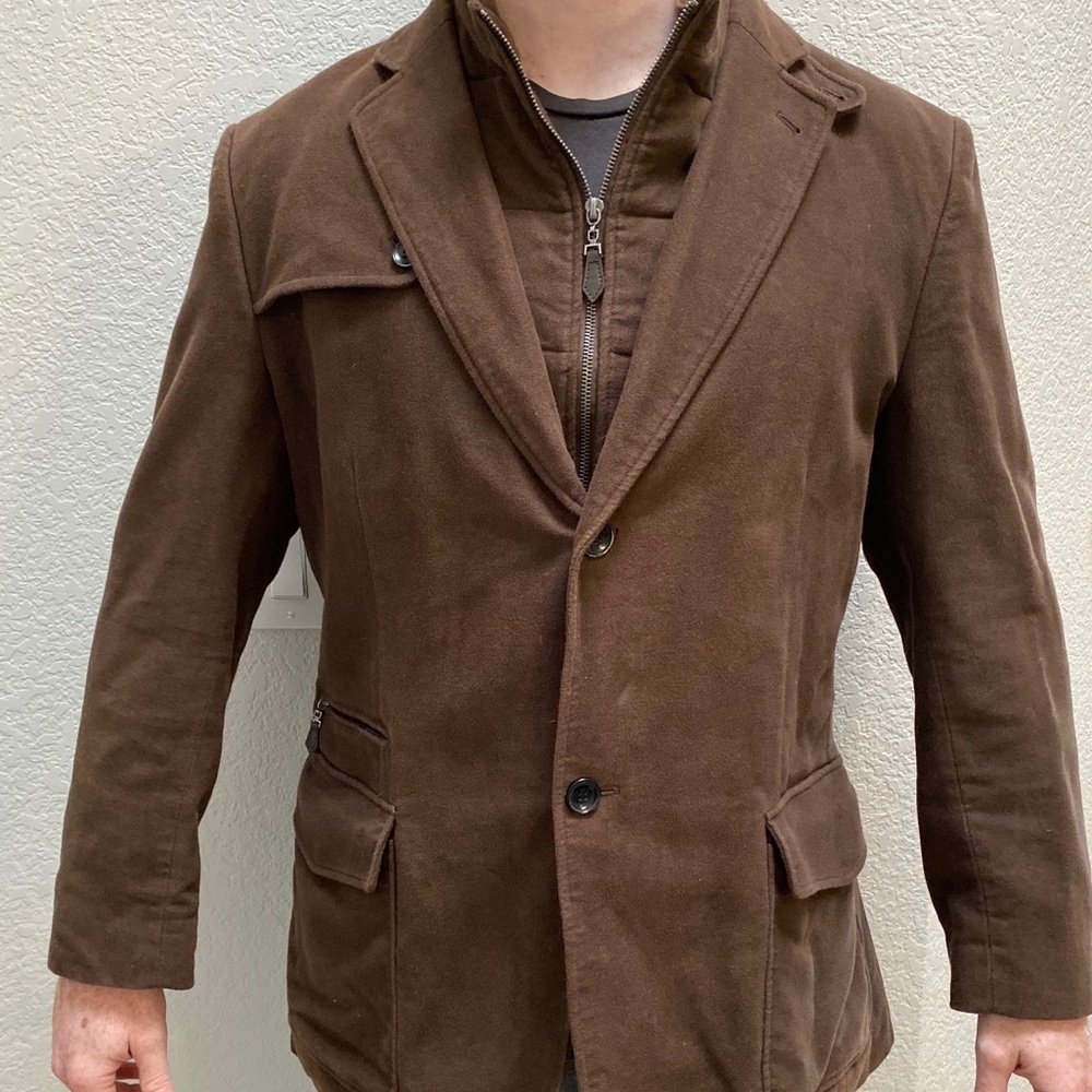 European Men’s brown coat